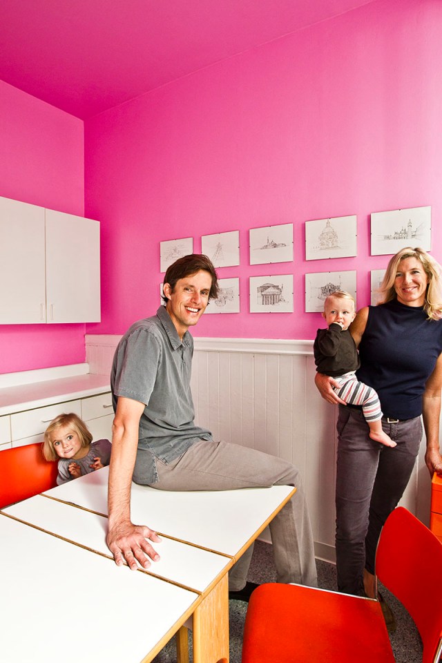 It is a portrait on a story about an architect couple who work out of their home. Shot for San Francisco Magazine.