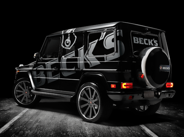 Beck's G Wagon - Rear