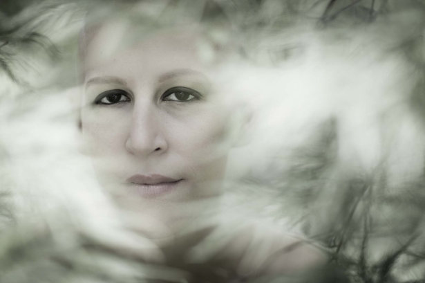 Portrait of a young women battling cancer