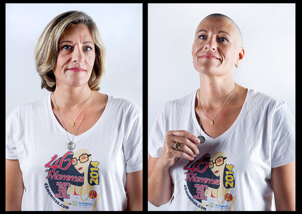 Leslie Woodstock Jermainne, shaving for Brian. ©Ali Smith